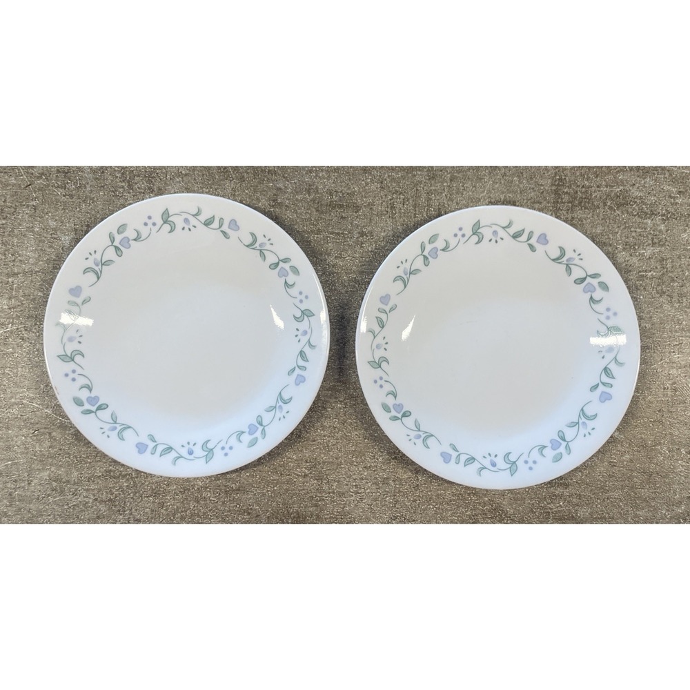 Set‎ Of 2 Corelle Country Cottage Desert Plates- 6.75"